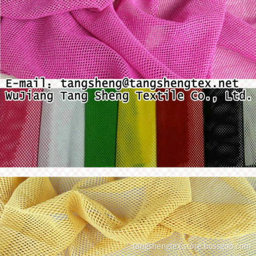 75D/36F DTY plain knit fabric 100%Recycled polyester 2x2 mesh fabric